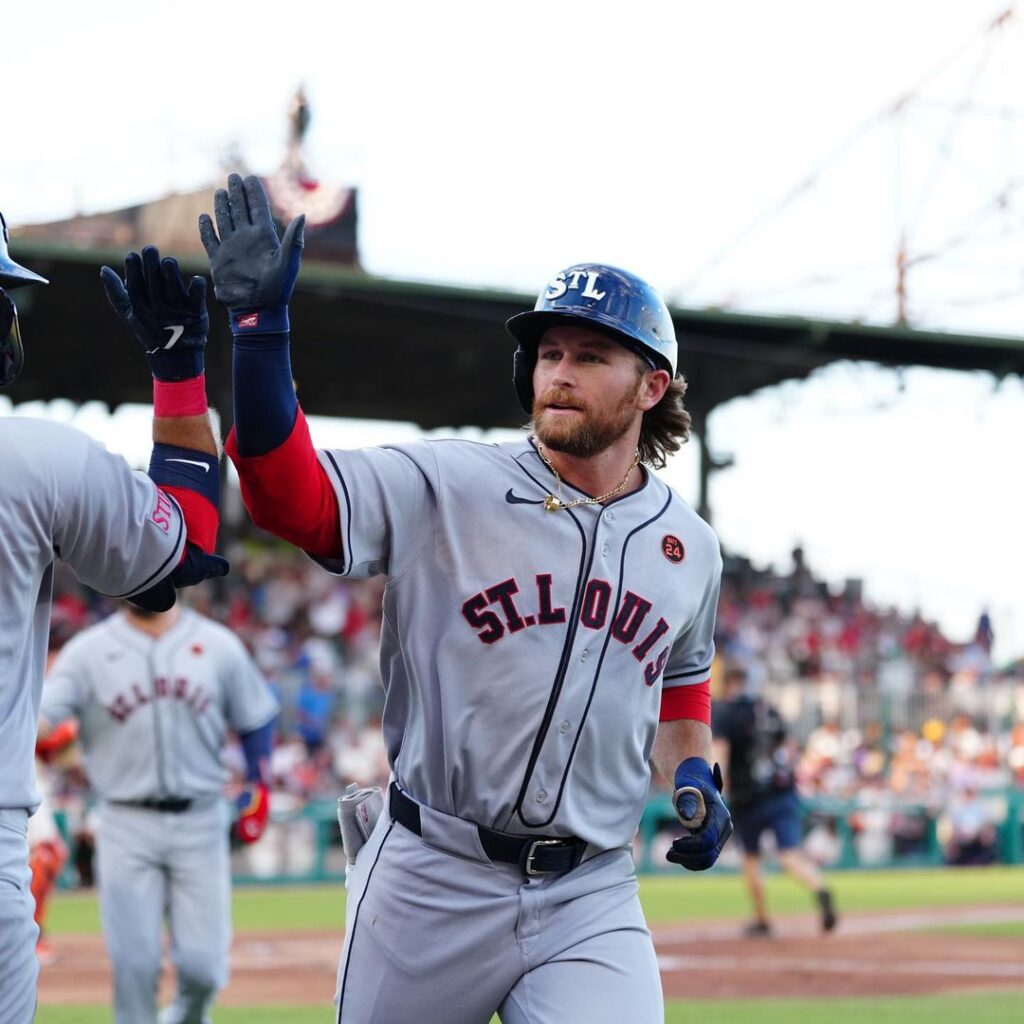 Récord de Brendan Donovan en la Era Statcast