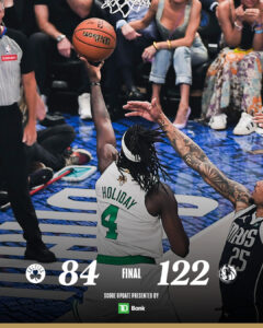 Mavericks - Celtics: Crónica, Resultado y Estadísticas del Cuarto Juego de las Finales de la NBA