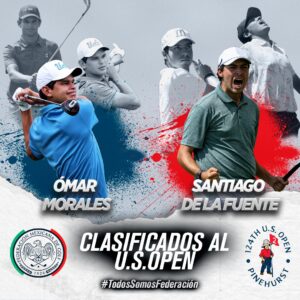 “Golfistas mexicanos en el US OPEN”