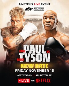 Nueva Fecha Confirmada para el Combate Entre Tyson y Jake Paul